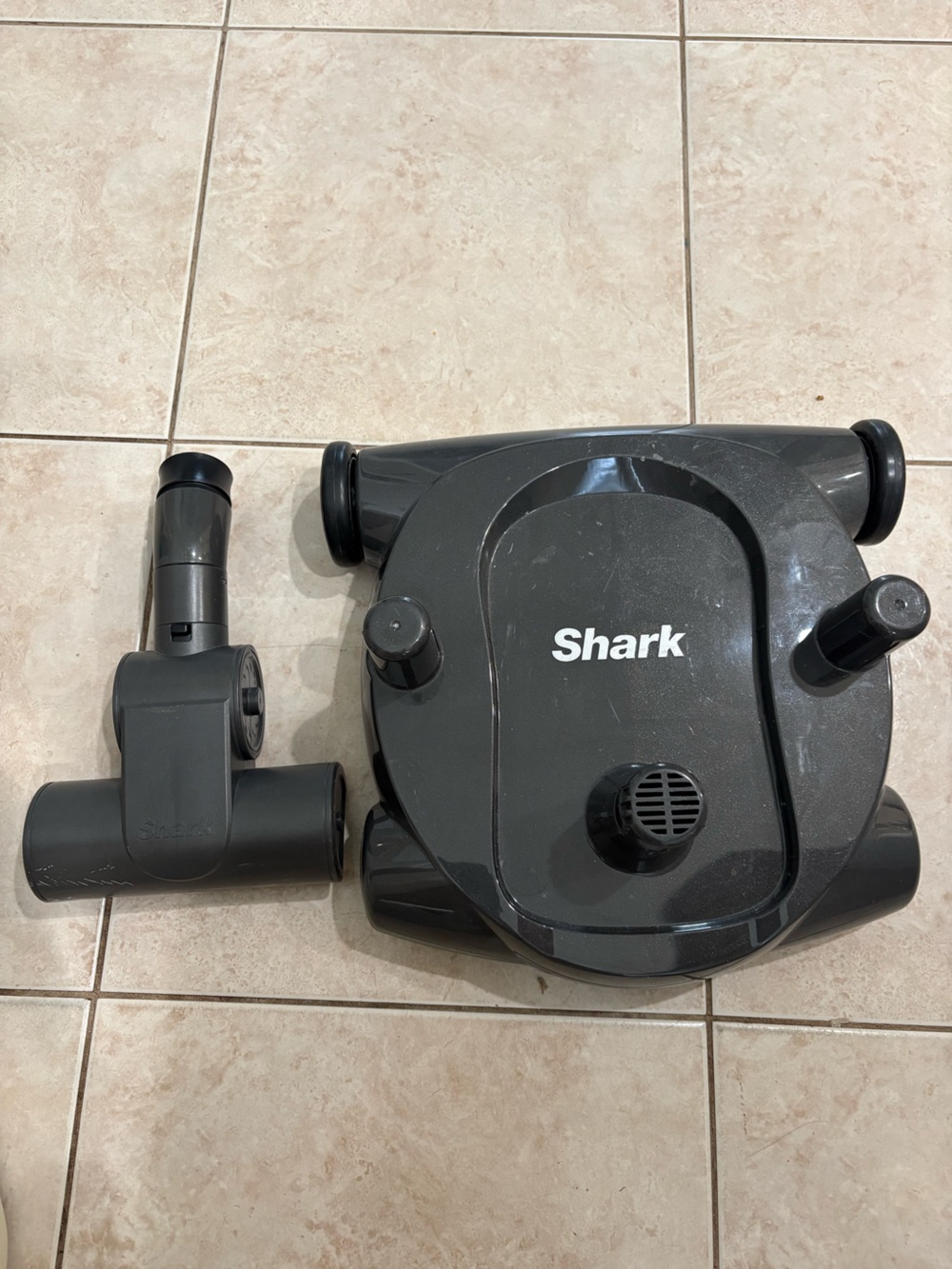 Shark Vacuum Canister with Floor Tool and storage base